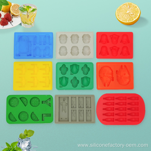 Custom crisp lid design ice cube tray bottle